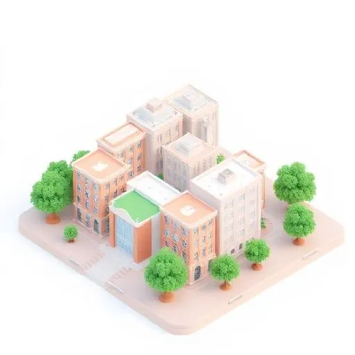 3D isometric B-roll style example